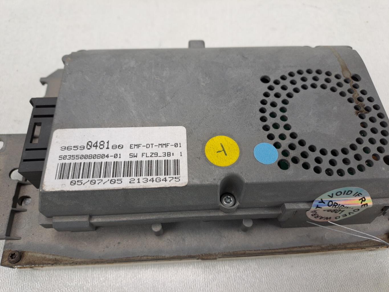 Ecran GPS PEUGEOT 607 PHASE 1 Diesel - 1