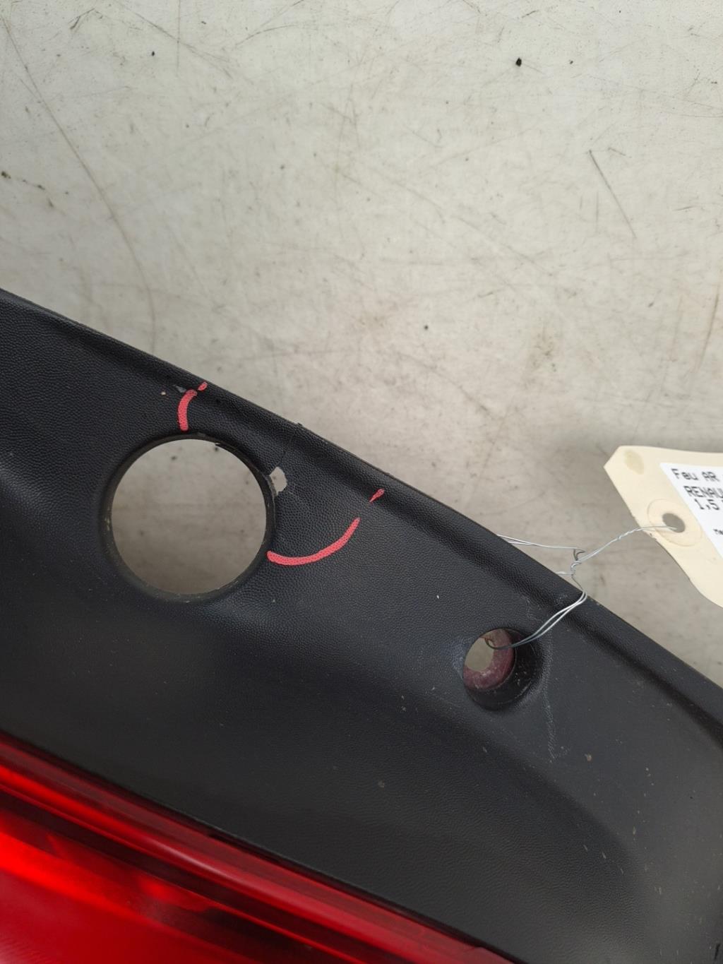 Fanale posteriore principale destro (luci) RENAULT CLIO 3 PHASE 2 Diésel - 1