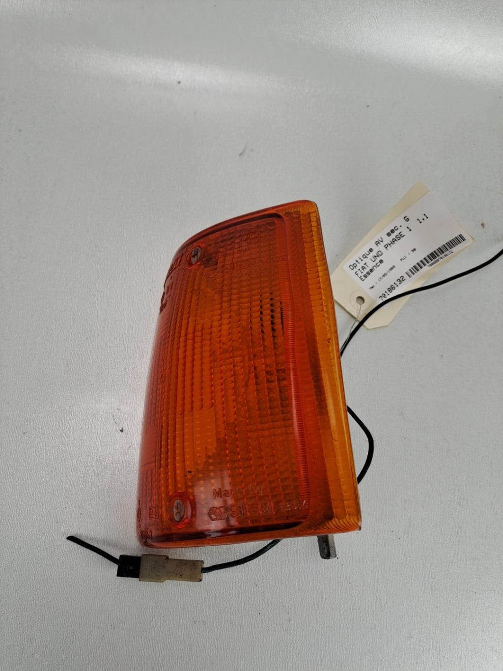 Gruppo ottico anteriore secondario sinistro (luci)(freccia) FIAT UNO PHASE 1 Gasolina - 1