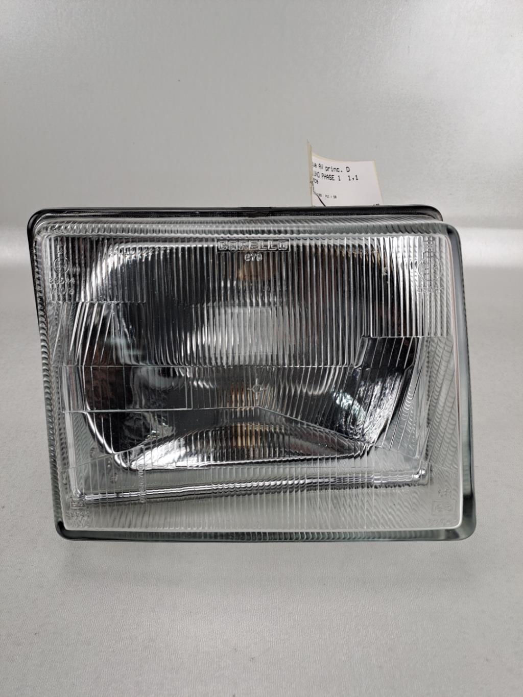 Gruppo ottico anteriore principale destro (luci)(faro) FIAT UNO PHASE 1 Gasolina - 1