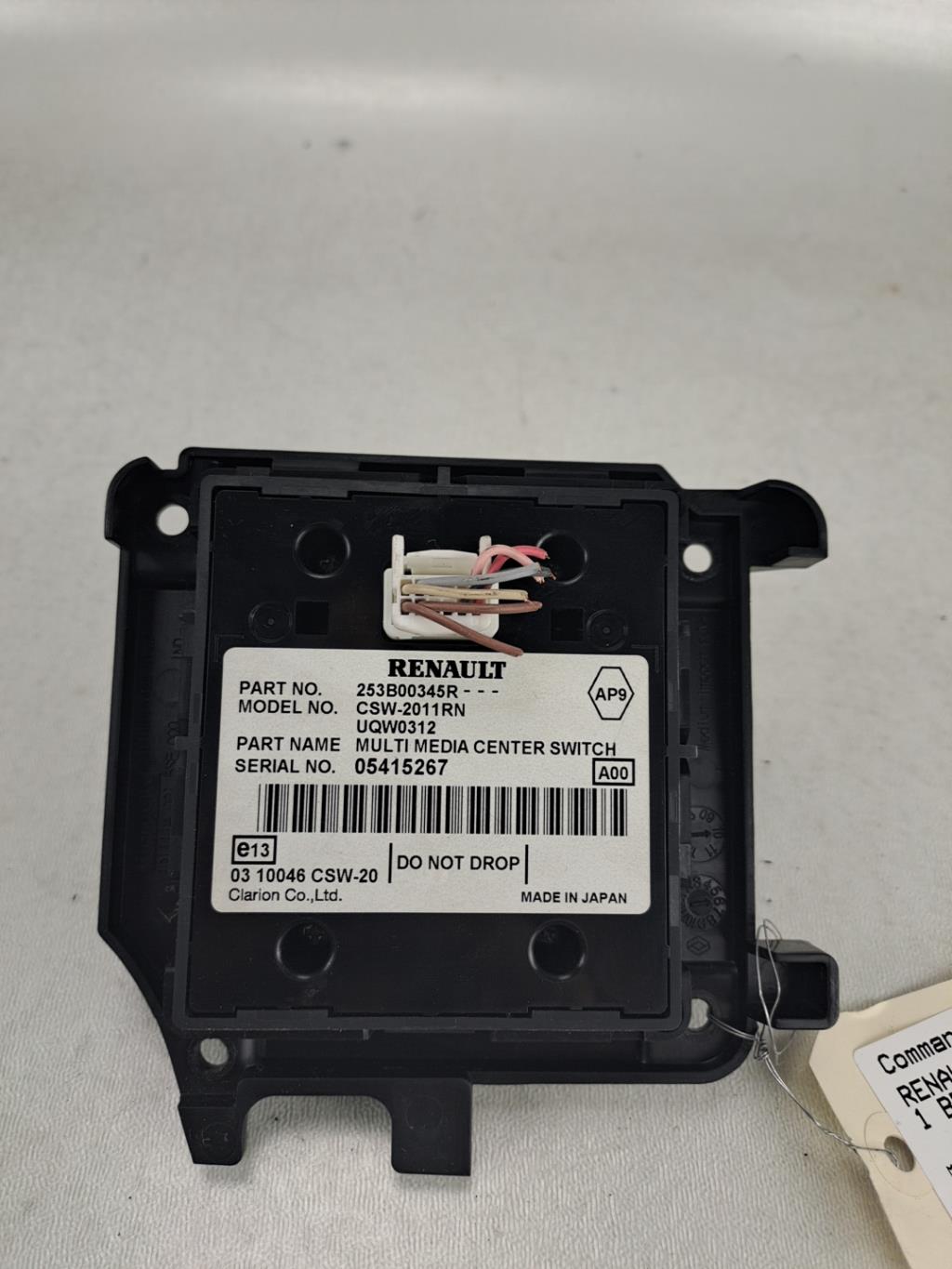 Commande GPS RENAULT MEGANE 3 PHASE 1 BREAK Diesel - 1