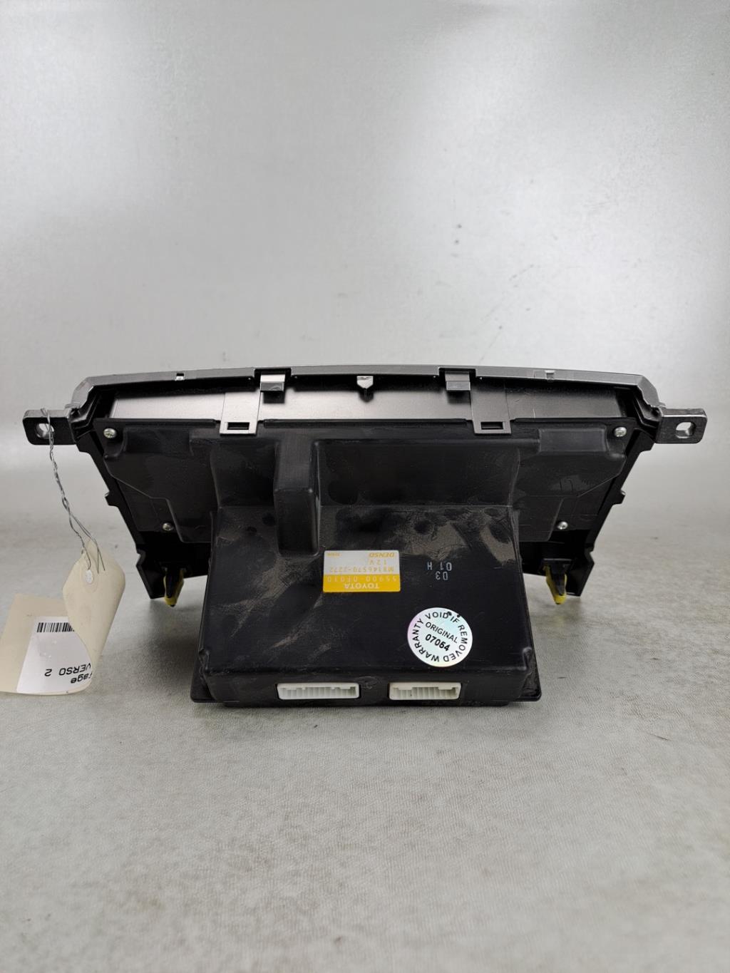 Commande chauffage TOYOTA COROLLA VERSO 2 PHASE 1 Diesel - 1