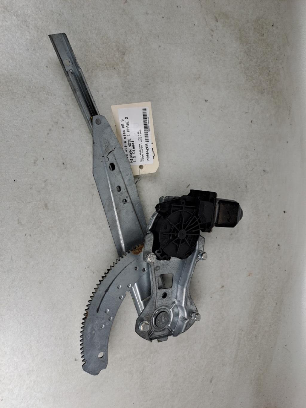 Alzacristalli elettrico posteriore sinistro NISSAN NOTE 1 PHASE 2 Diésel - 1
