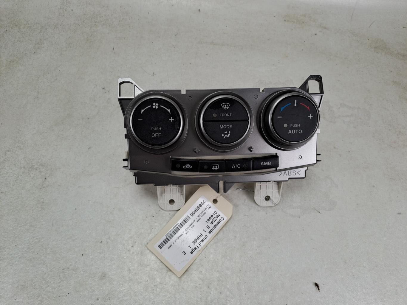 Commande chauffage MAZDA 5 1 PHASE 1 Diesel - 1