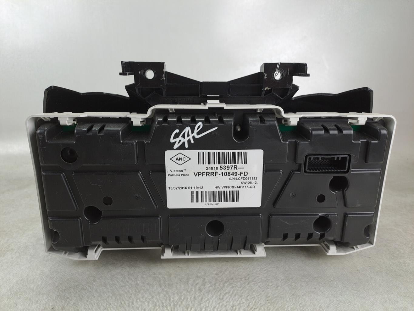 Compteur RENAULT CLIO 4 PHASE 1 Diesel - 1