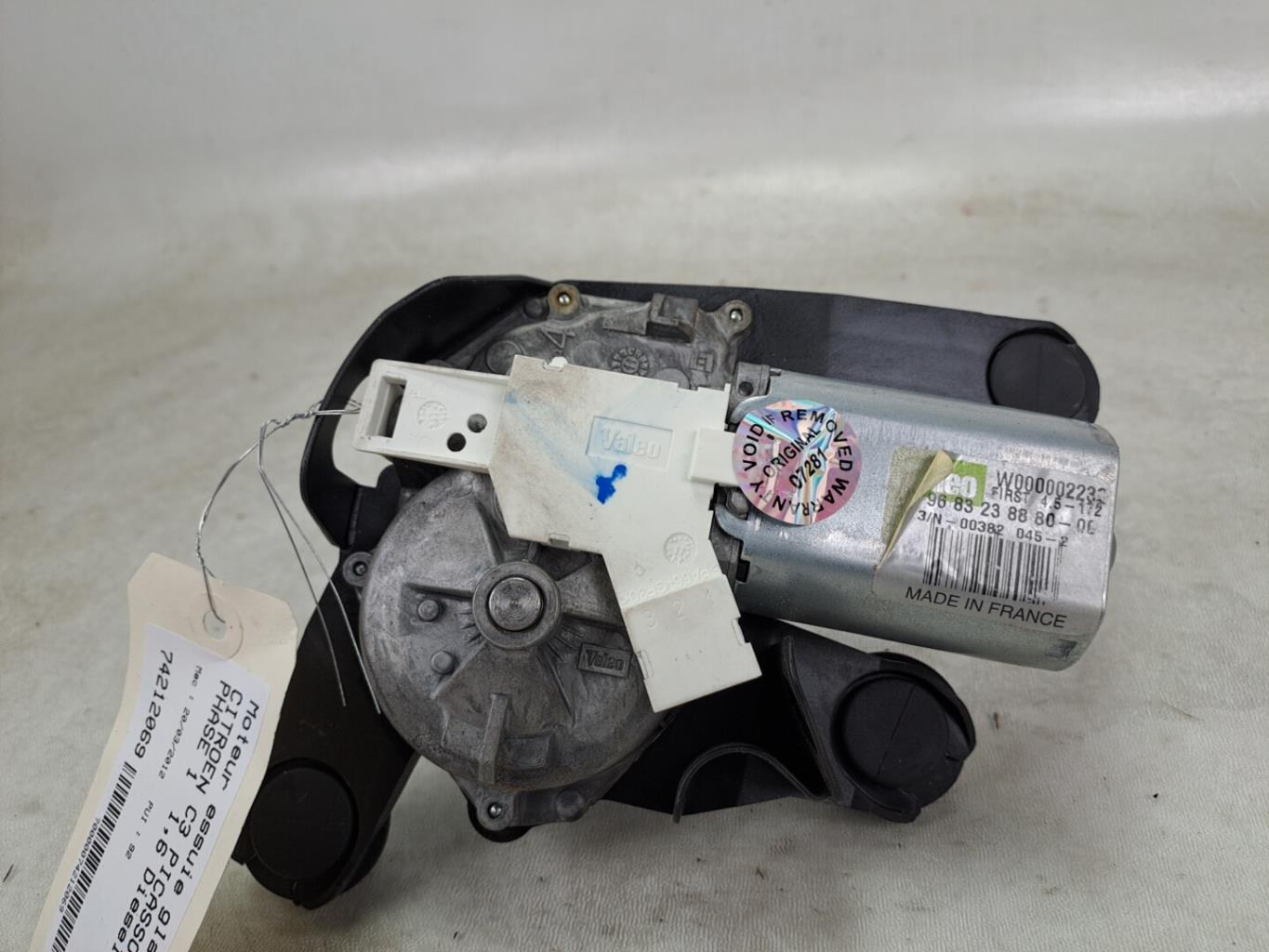 Motore tergicristallo posteriore CITROEN C3 PICASSO PHASE 1 Diésel - 1