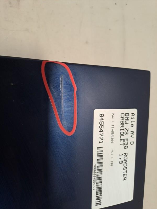 Parafango anteriore destro BMW Z3 E36 ROADSTER CABRIOLET Gasolina - 1