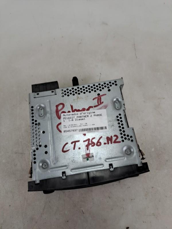 Autoradio originale PEUGEOT PARTNER 2 PHASE 1 Diésel - 1