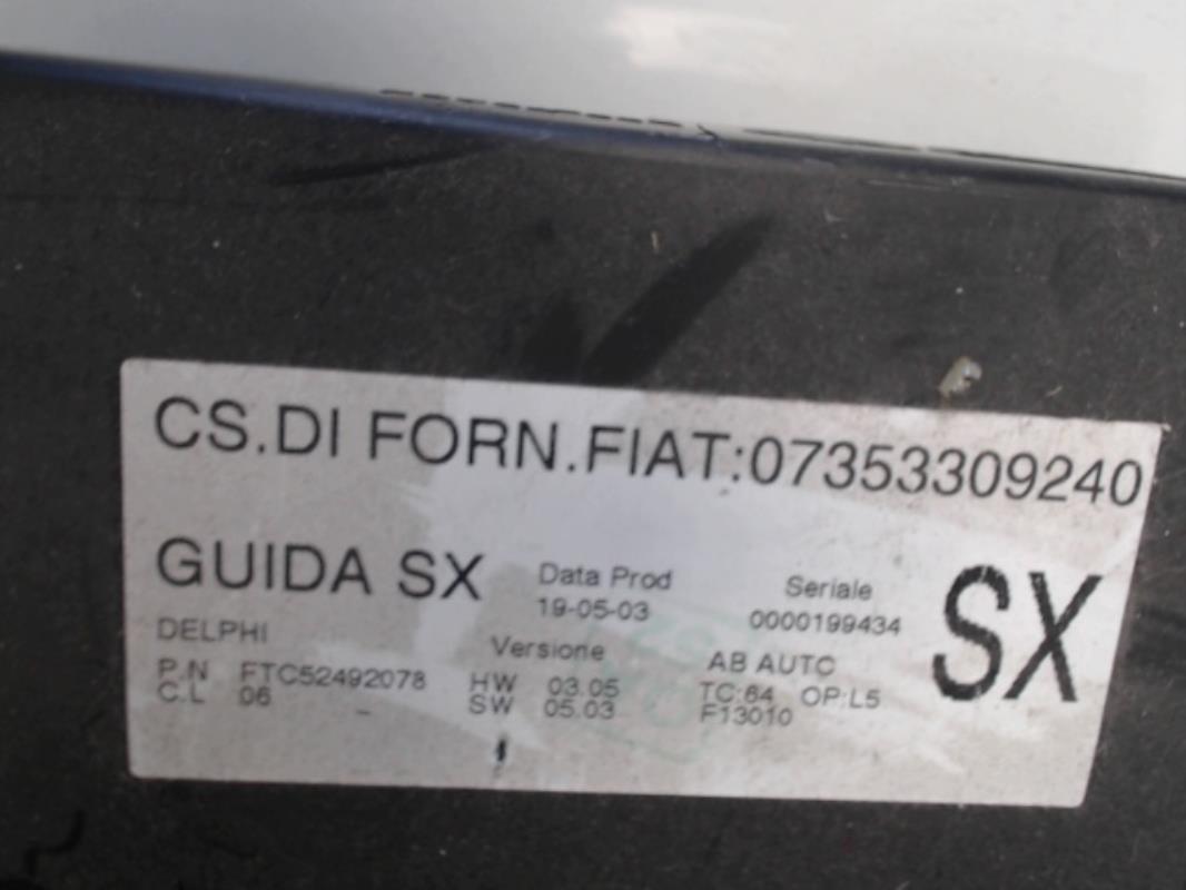 Commande chauffage ALFA ROMEO 147 PHASE 1 Diesel - 1