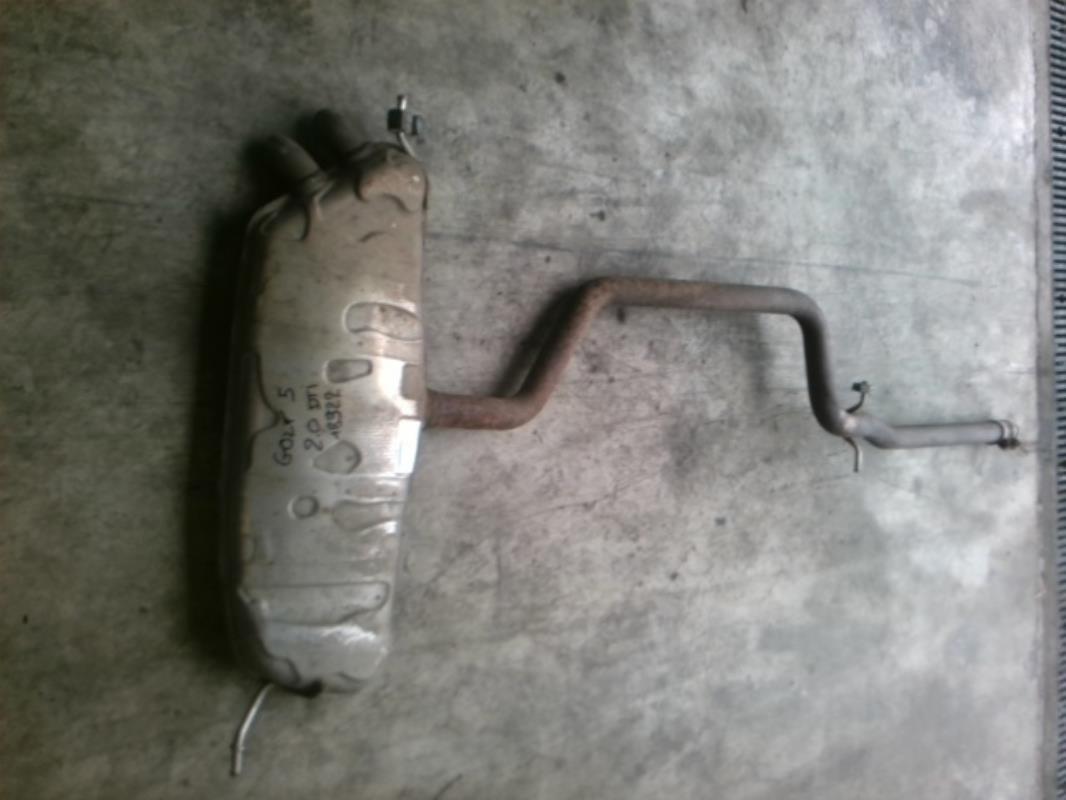 Silenziatore posteriore (scarico) VOLKSWAGEN GOLF 5 Diésel - 1