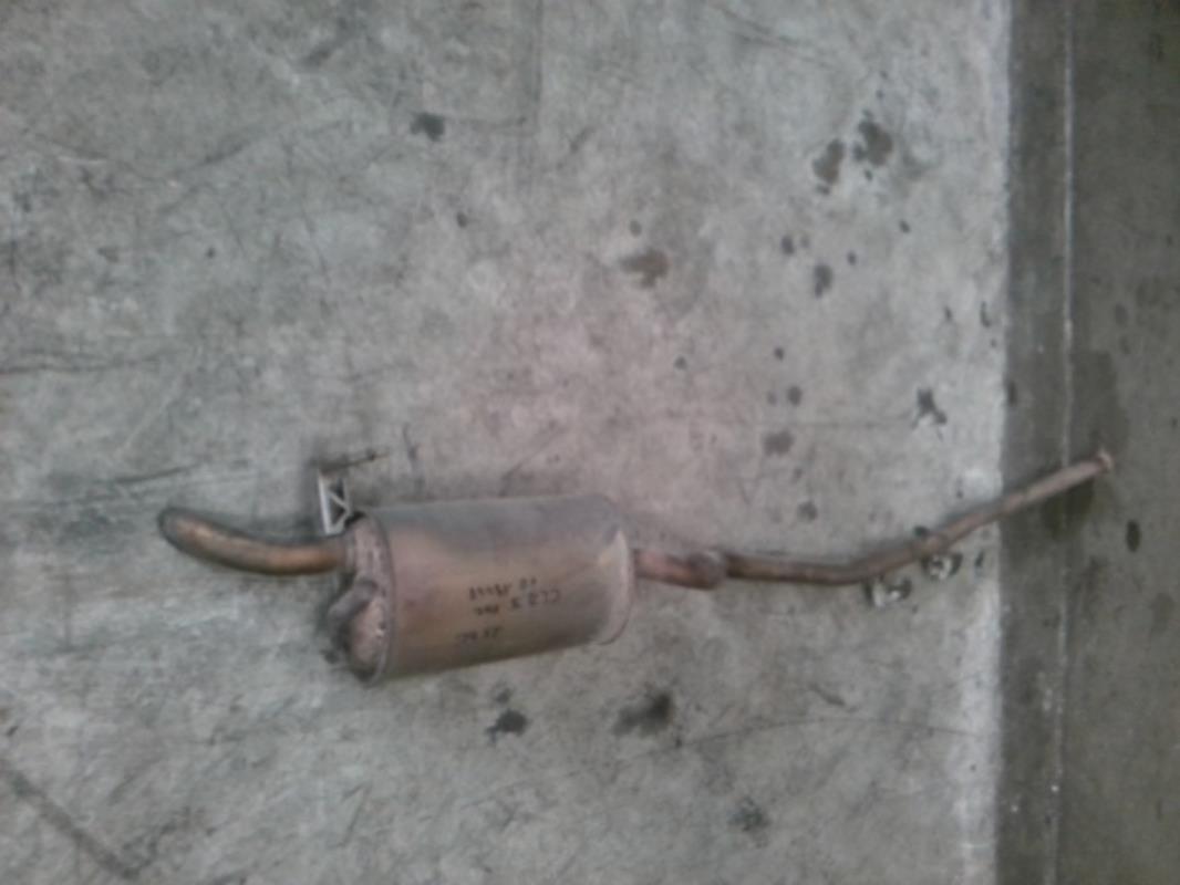 Silenziatore posteriore (scarico) RENAULT CLIO 2 PHASE 2  - 1