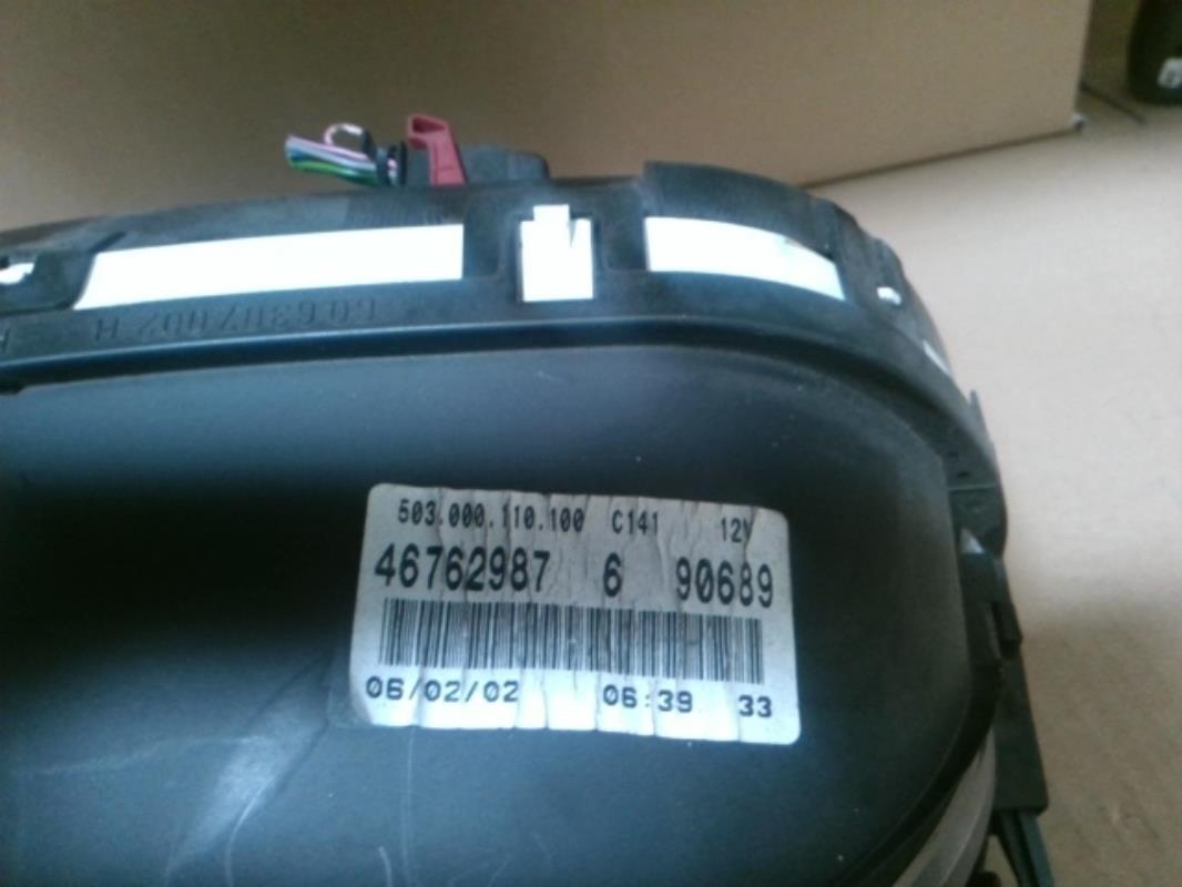 Compteur FIAT DOBLO 1 PHASE 1 Essence - 1