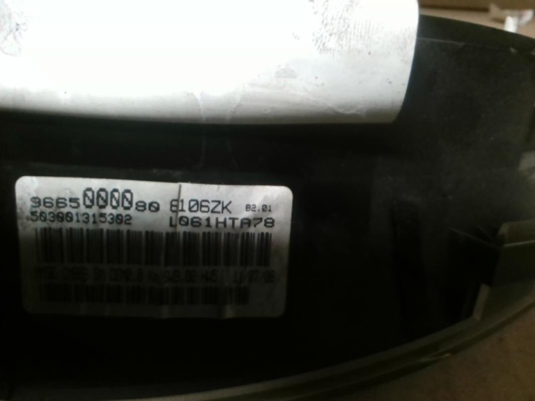 Compteur PEUGEOT PARTNER 2 PHASE 1 Diesel - 1