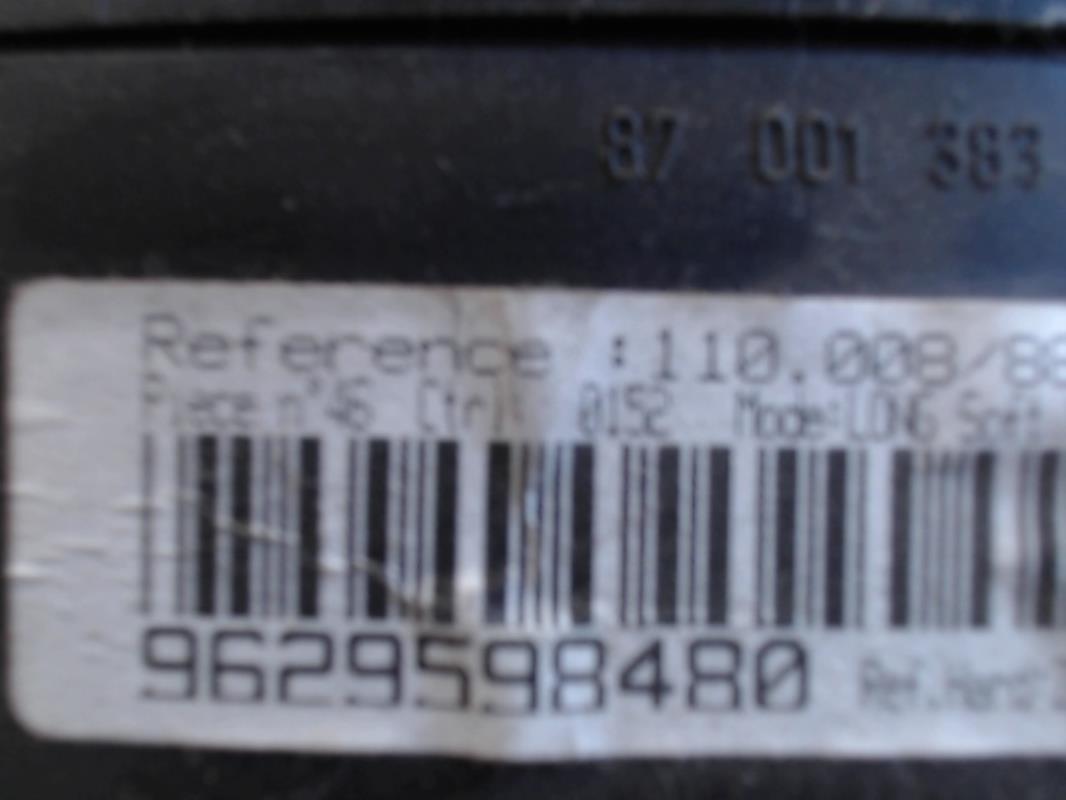 Compteur PEUGEOT 607 PHASE 1 Diesel - 1