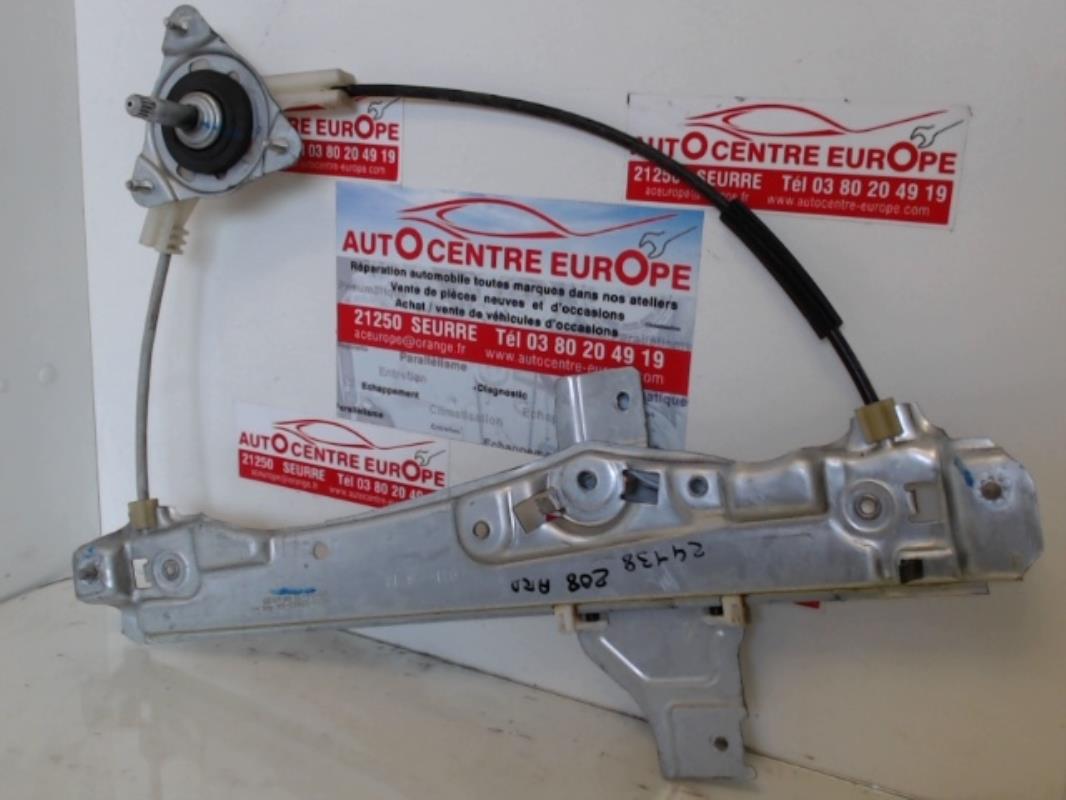 Alzacristalli manuale posteriore destro PEUGEOT 208 1 PHASE 1 Diésel - 1
