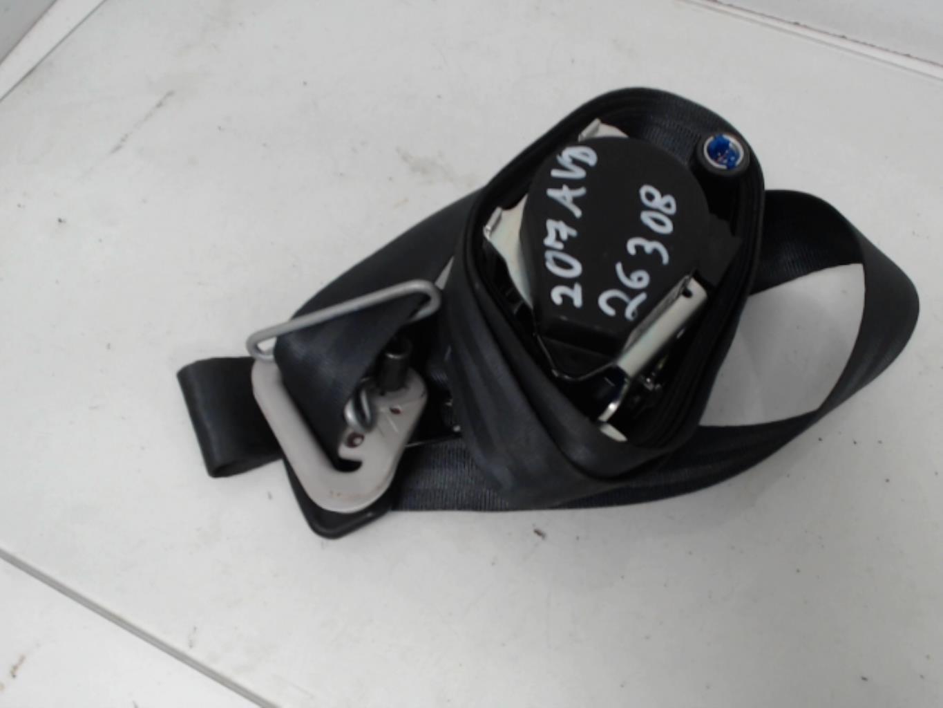 Cintura di sicurezza anteriore destra PEUGEOT 207 PHASE 1 Diésel - 1