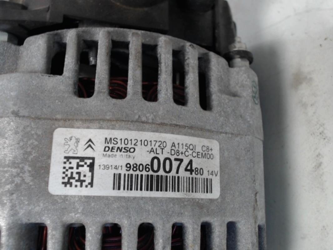 Alternatore PEUGEOT 208 1 PHASE 1 Gasolina - 1
