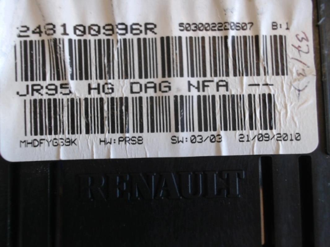 Compteur RENAULT SCENIC 3 PHASE 1 Diesel - 1