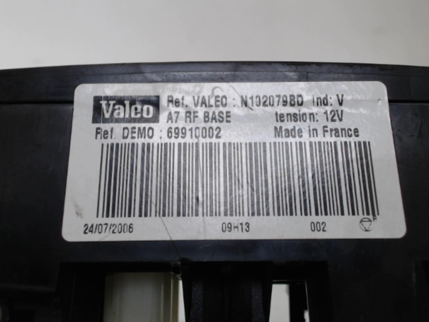 Commande chauffage PEUGEOT 207 PHASE 1 Essence - 1