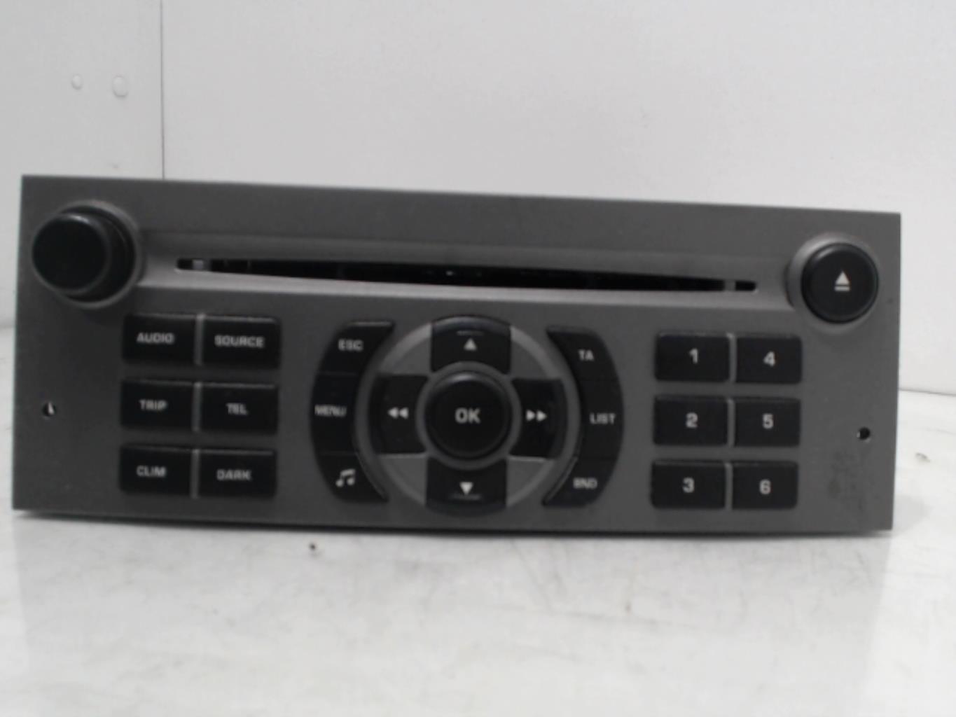Autoradio originale PEUGEOT 407 PHASE 1 Diésel - 1