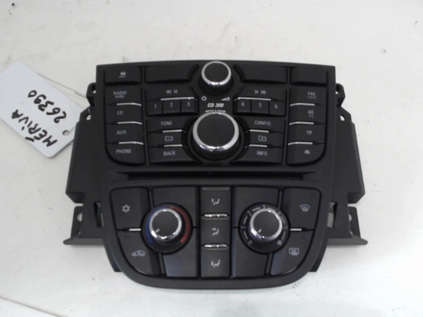 Commande chauffage OPEL MERIVA B PHASE 1 Diesel - 1