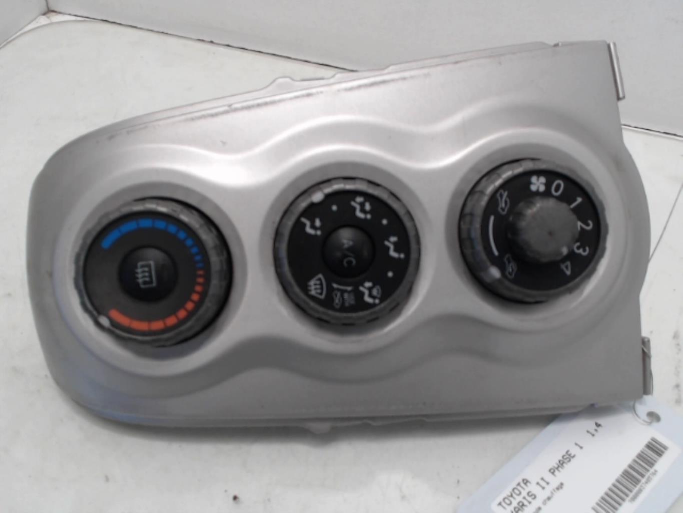 Commande chauffage TOYOTA YARIS 2 PHASE 1 Diesel - 1