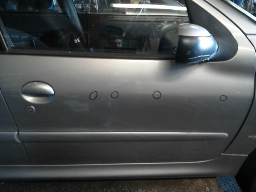 Portiera anteriore destra PEUGEOT 206 PHASE 2 BREAK  - 1