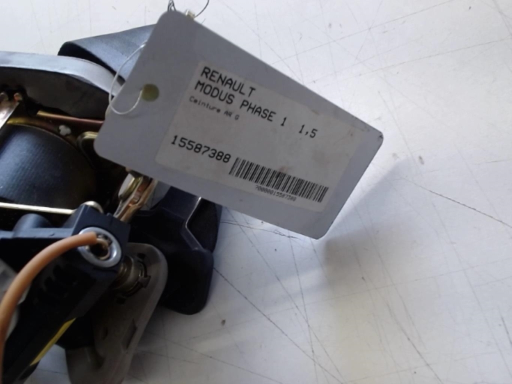 Cintura di sicurezza posteriore sinistra RENAULT MODUS PHASE 1 Diésel - 1
