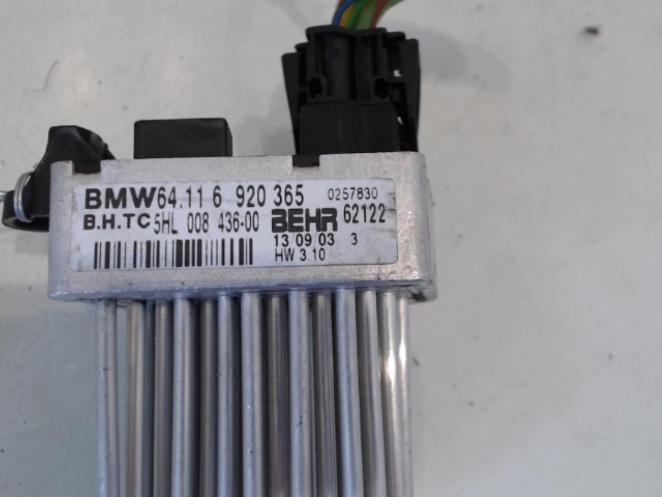 Resistenza riscaldamento BMW SERIE 3 E46 PHASE 2 Diésel - 1