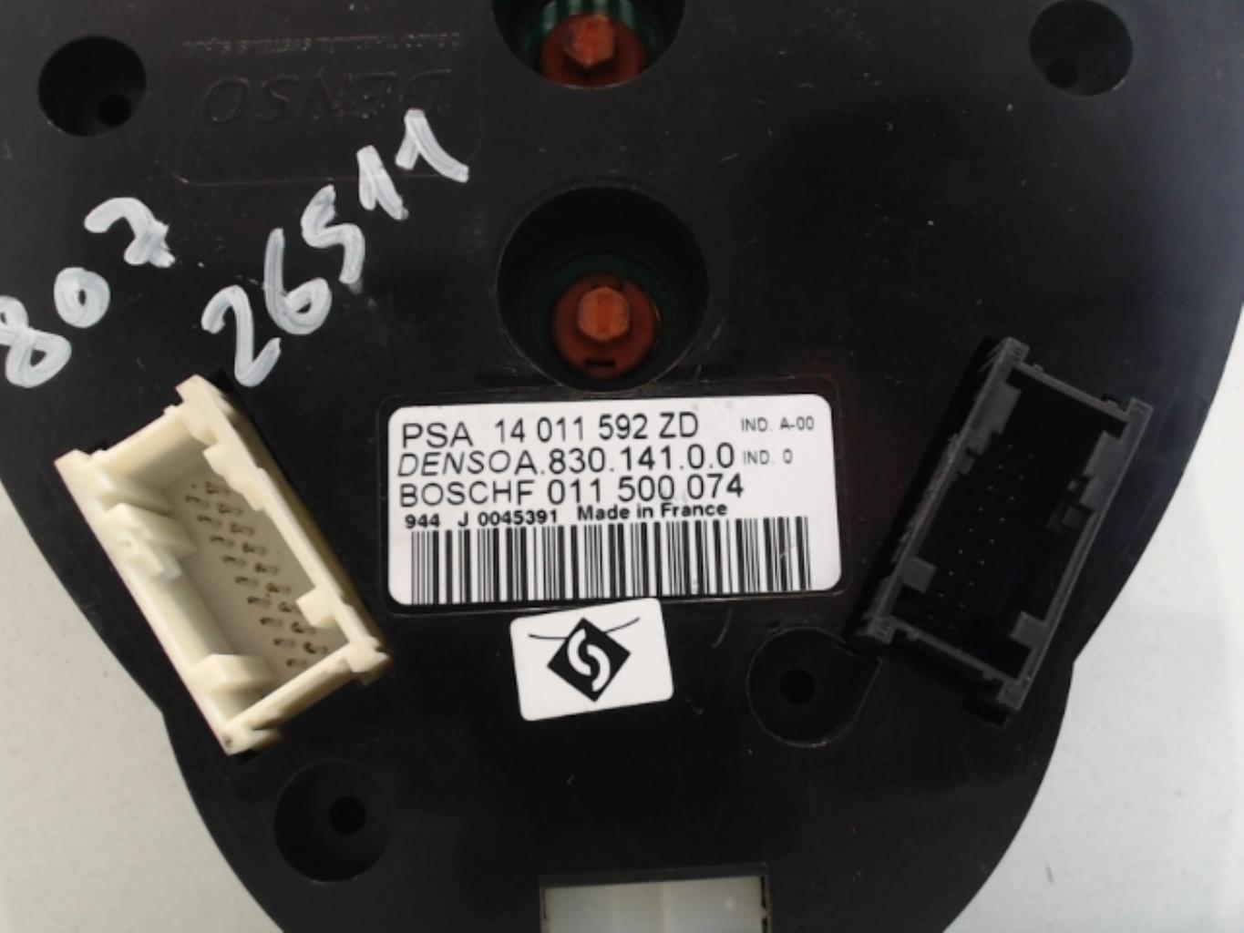 Commande chauffage PEUGEOT 807 Diesel - 1
