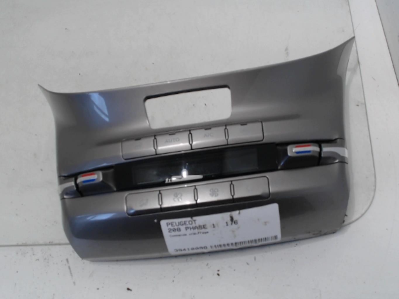 Commande chauffage PEUGEOT 208 1 PHASE 1 Essence - 1