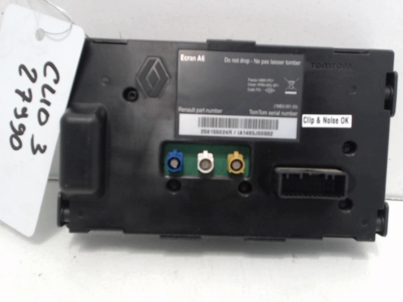Ecran GPS RENAULT CLIO 3 PHASE 2 Diesel - 1