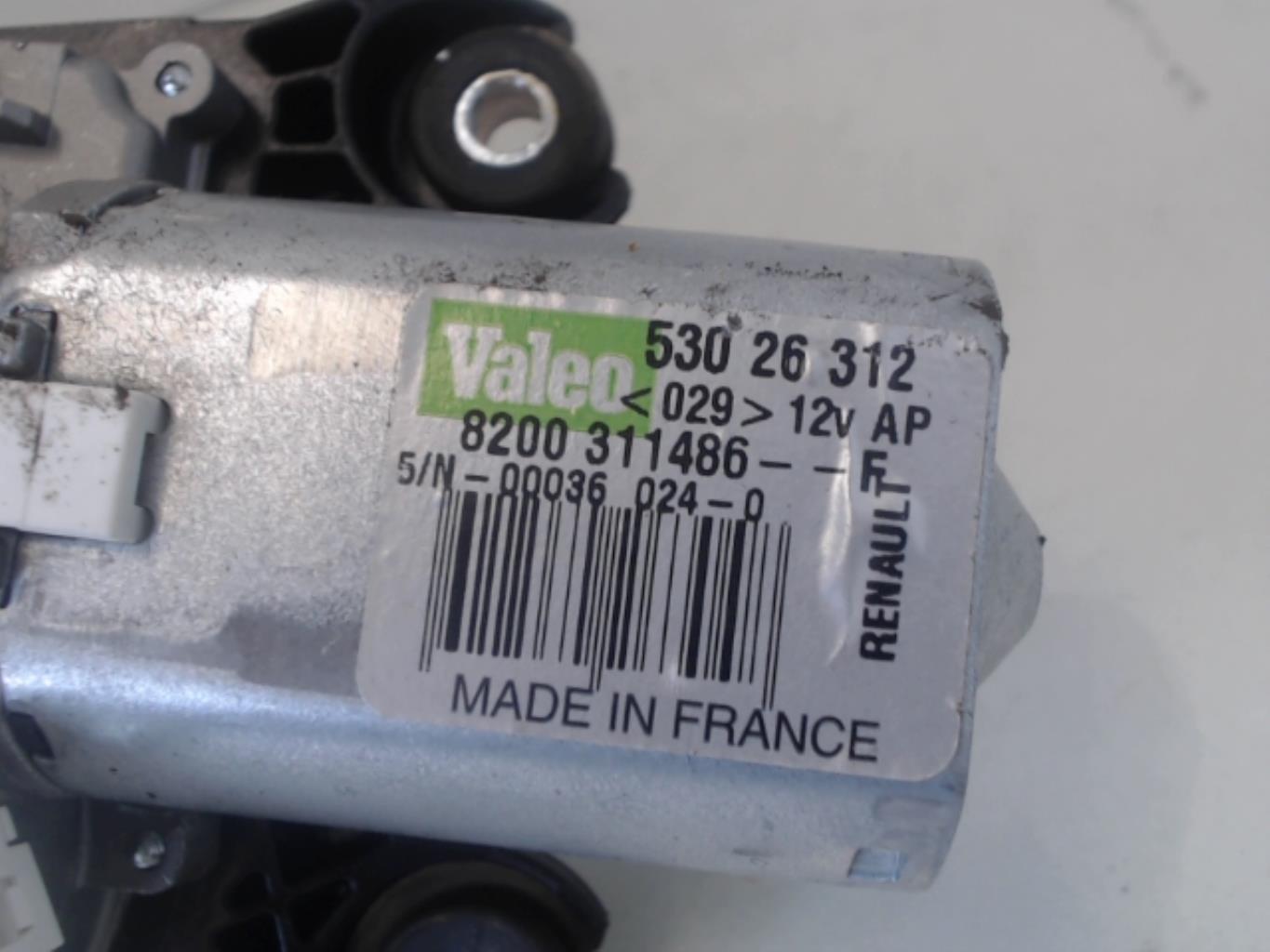 Motore tergicristallo posteriore RENAULT CLIO 3 PHASE 2 BREAK Diésel - 1