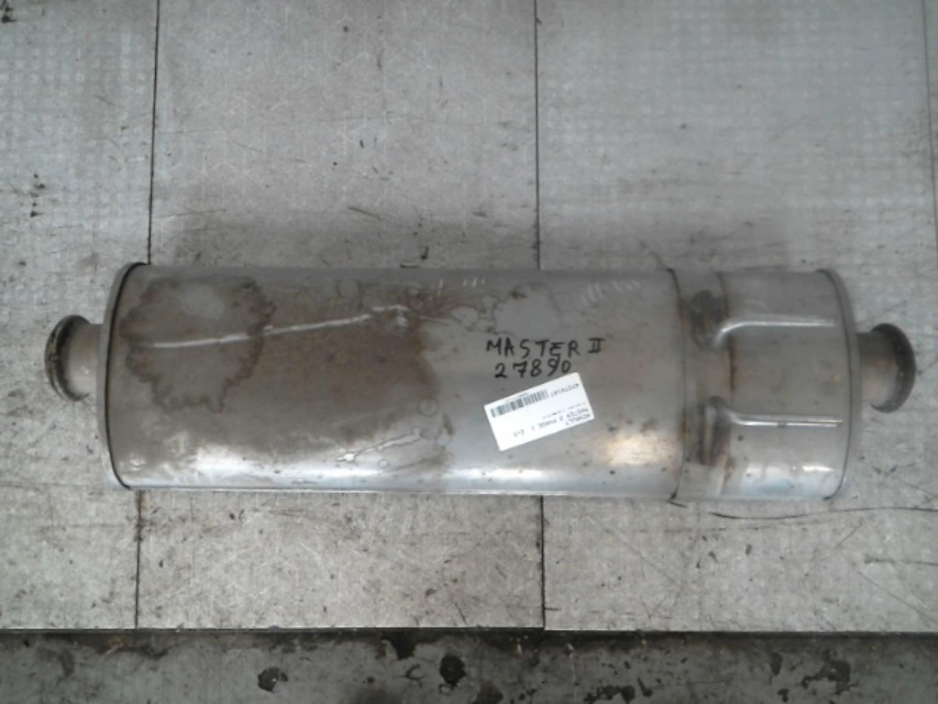 Silencieux intermediaire (echappement) RENAULT MASTER 2 PHASE 1 Diesel - 1