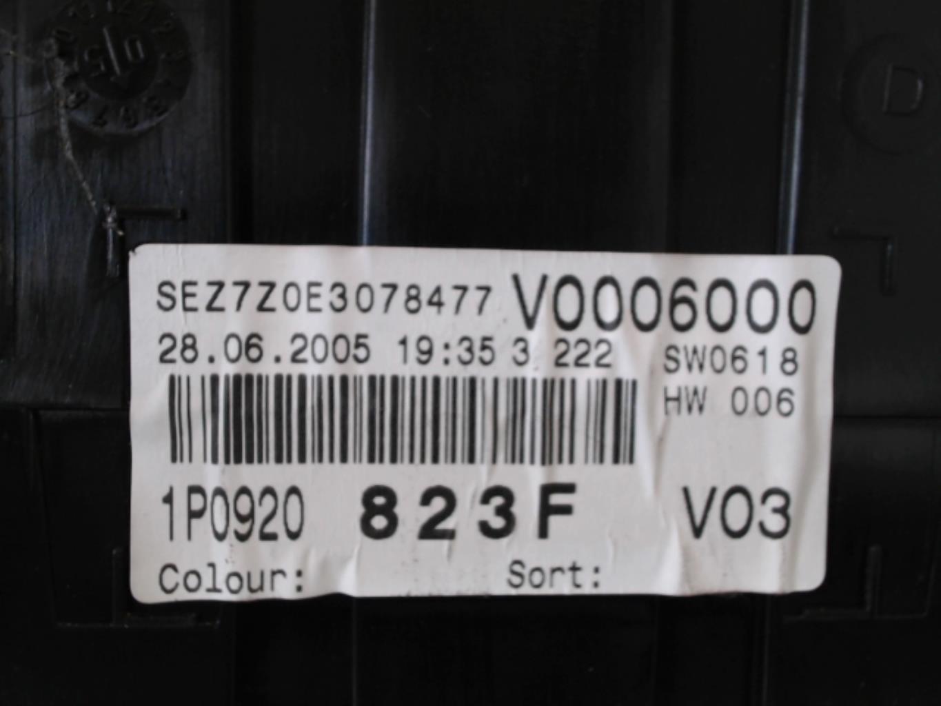 Compteur SEAT LEON 2 PHASE 1 Diesel - 1