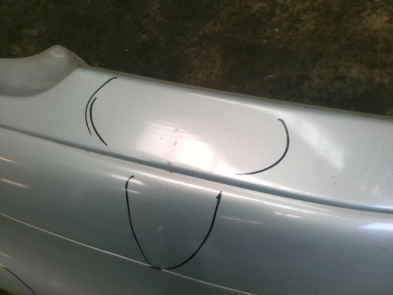 Paraurti posteriore RENAULT MEGANE 1 PHASE 2 COUPE Gasolina - 1