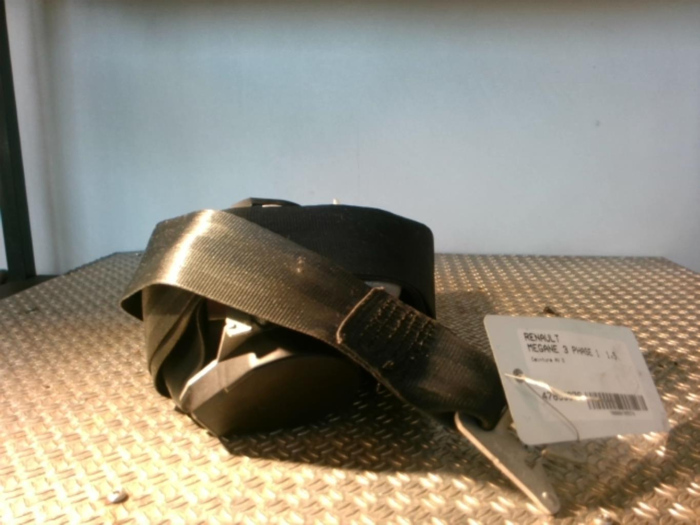 Cintura di sicurezza anteriore destra RENAULT MEGANE 3 PHASE 1 Diésel - 1