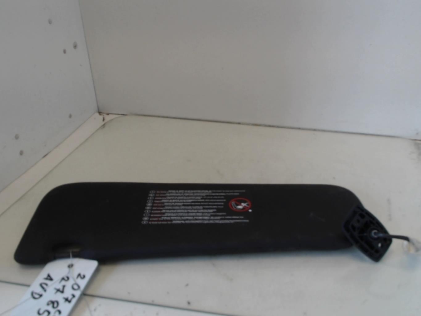 Visiera parasole destra PEUGEOT 207 PHASE 2 CABRIOLET  - 1
