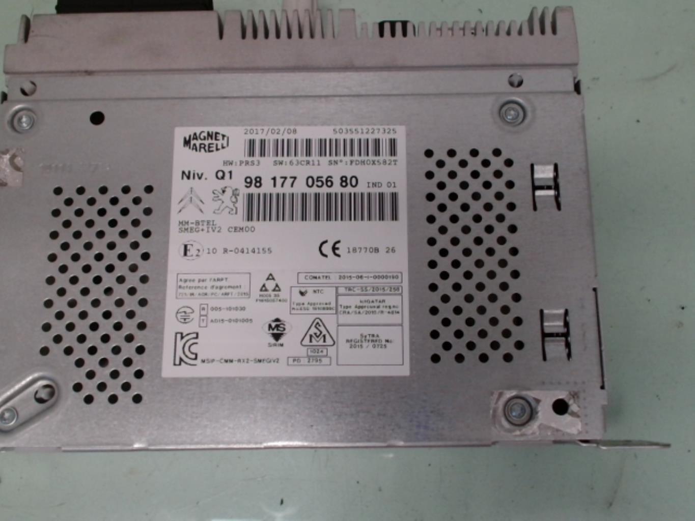 Autoradio originale CITROEN C4 2 PHASE 2 Diésel - 1