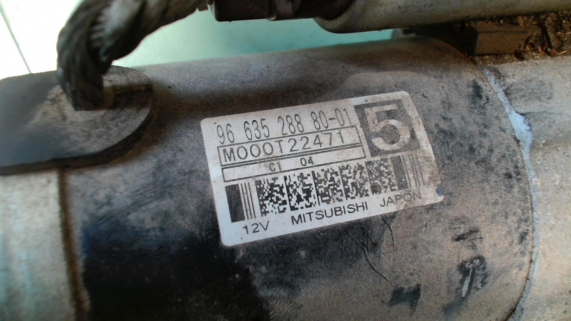Motorino avviamento CITROEN C4 PICASSO 1  - 1