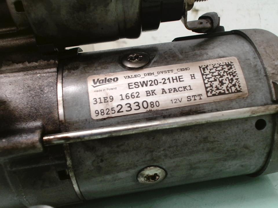 Motorino avviamento PEUGEOT RIFTER  - 1