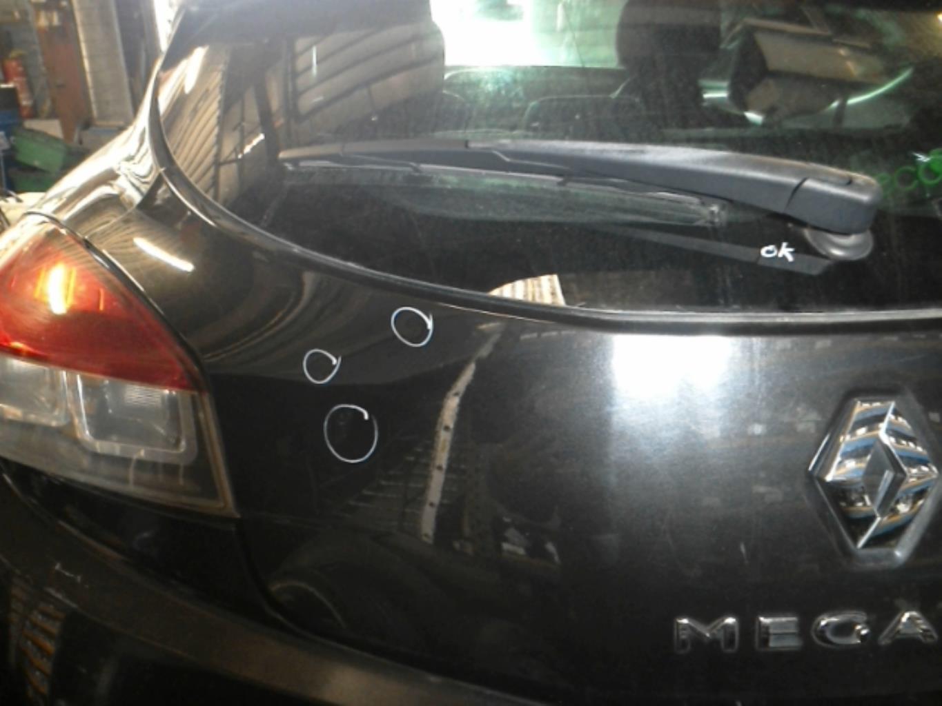 Portabagagli/Portellone posteriore RENAULT MEGANE 3 PHASE 1 COUPE Diésel - 1