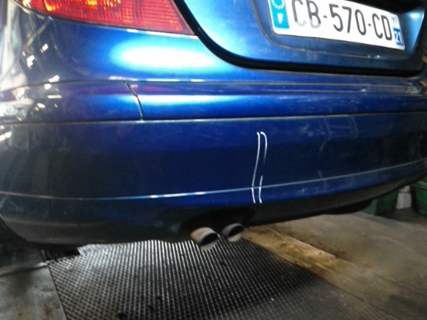 Paraurti posteriore MERCEDES CLASSE C 203 COUPE SPORT PHASE 1 Gasolina - 1