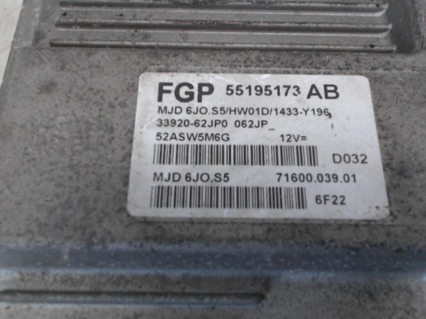 Calculateur SUZUKI SWIFT 3 Diesel - 1
