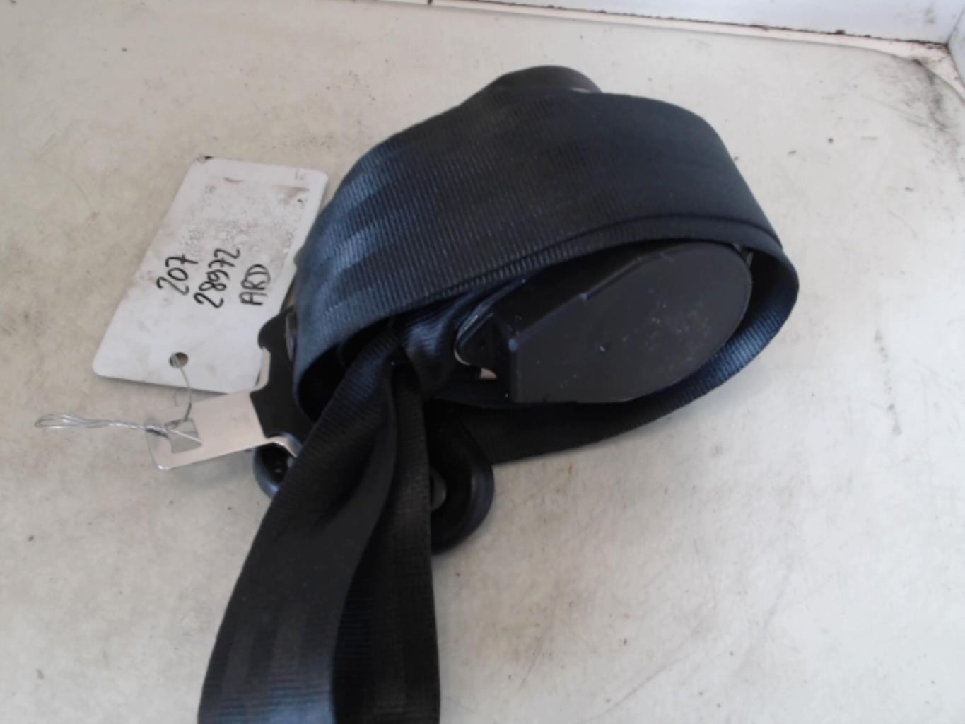 Cintura di sicurezza posteriore destra PEUGEOT 207 PHASE 1 Diésel - 1
