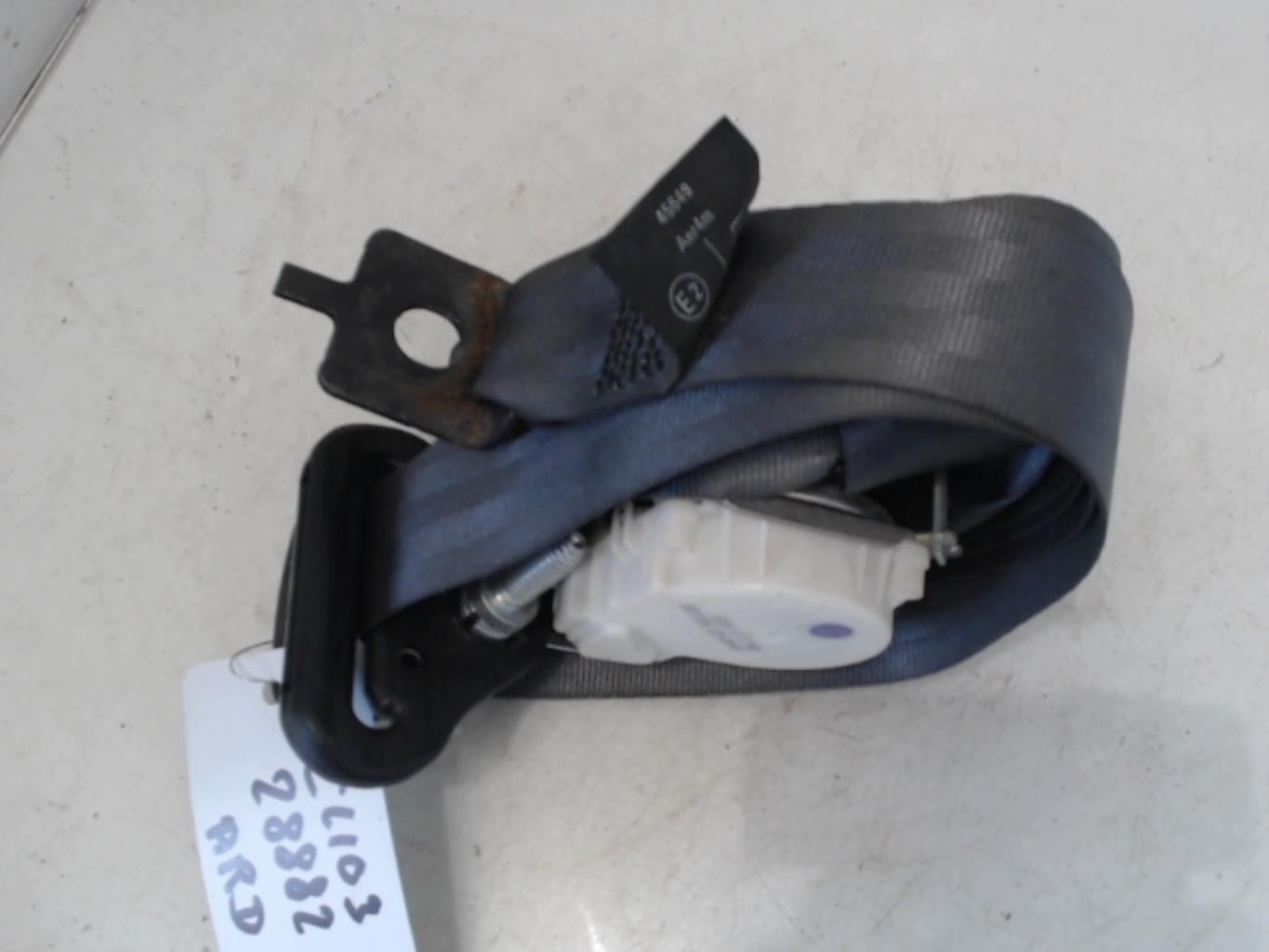 Cintura di sicurezza posteriore destra RENAULT CLIO 3 PHASE 2 Gasolina - 1