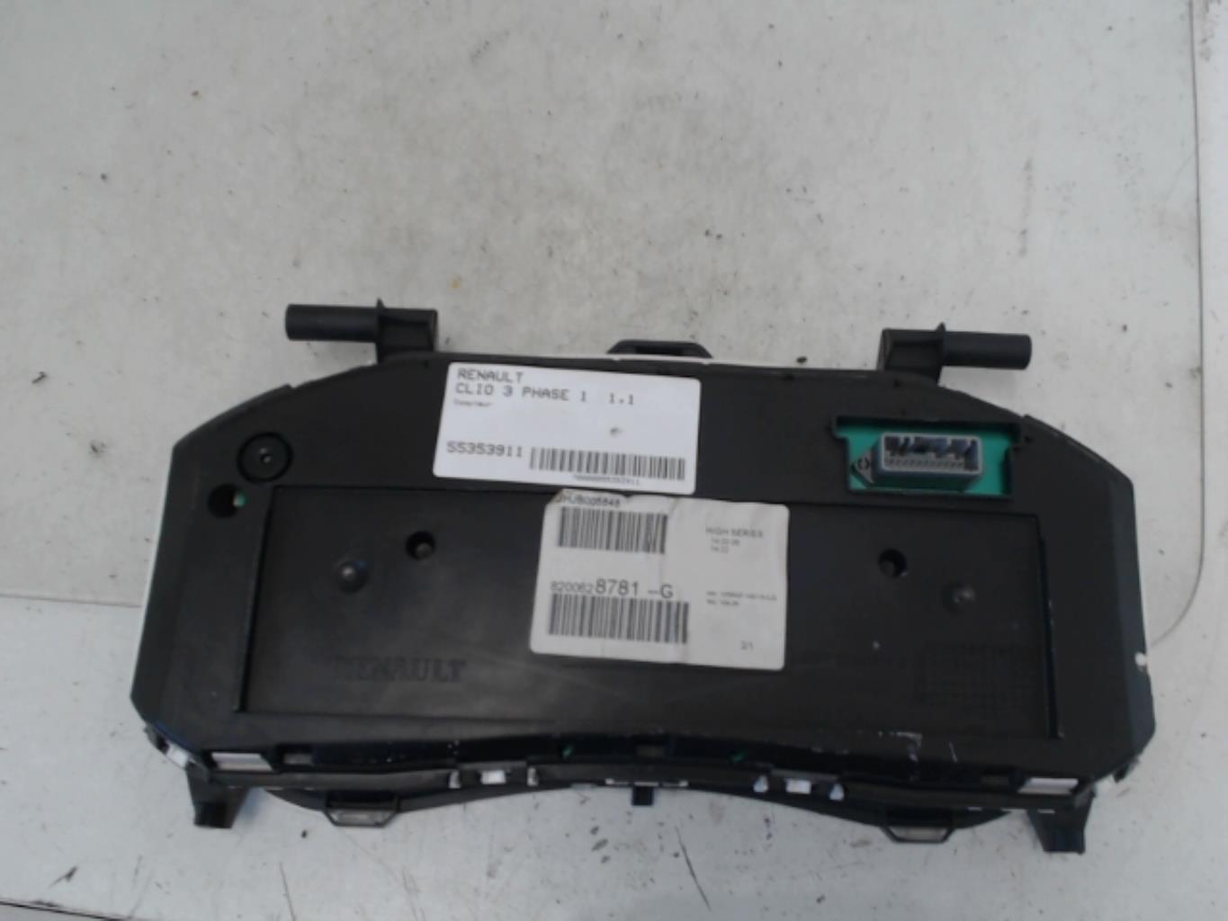 Tachimetro RENAULT CLIO 3 PHASE 1 Gasolina - 1