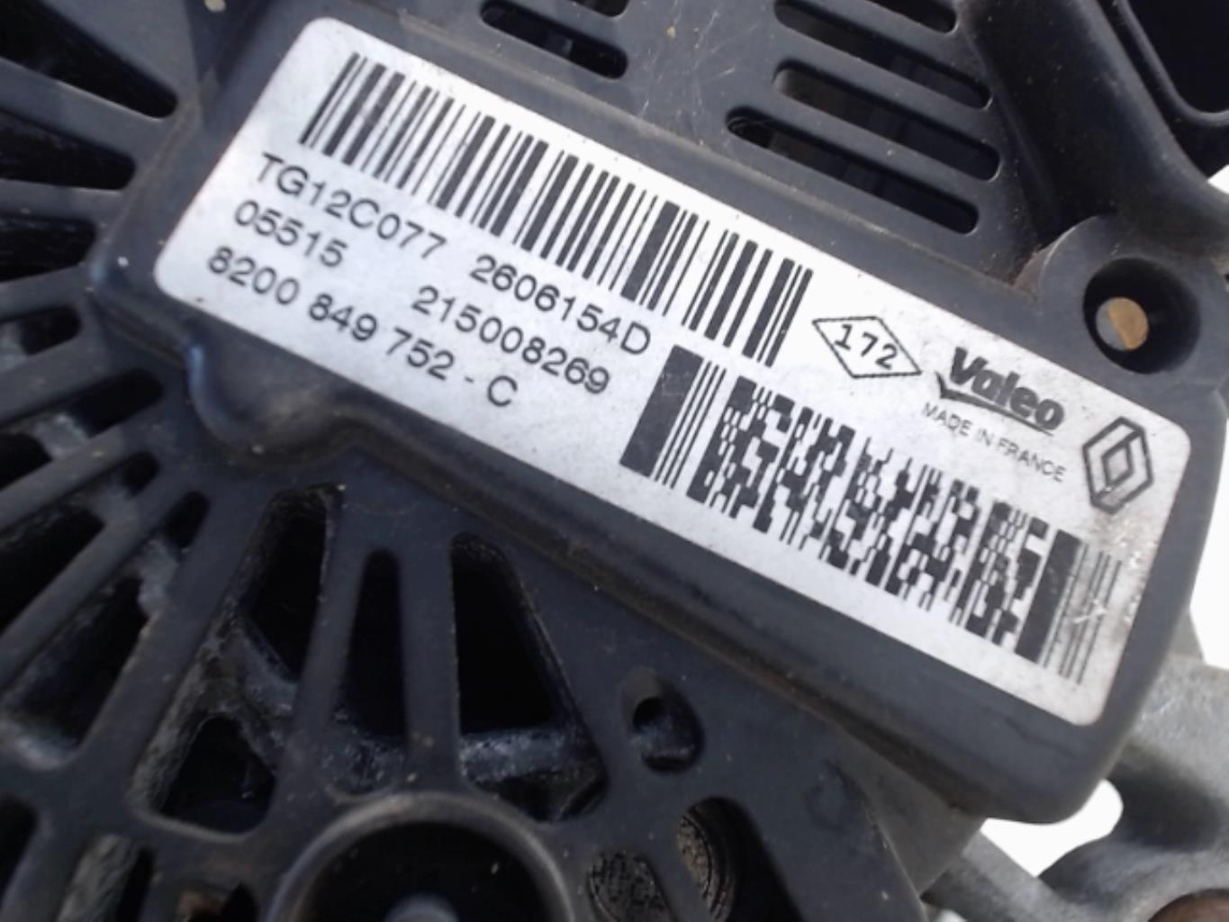 Alternatore RENAULT MEGANE 3 PHASE 3 COUPE Gasolina - 1