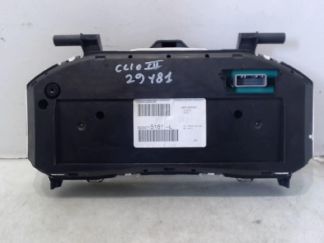 Tachimetro RENAULT CLIO 3 PHASE 1 Gasolina - 1