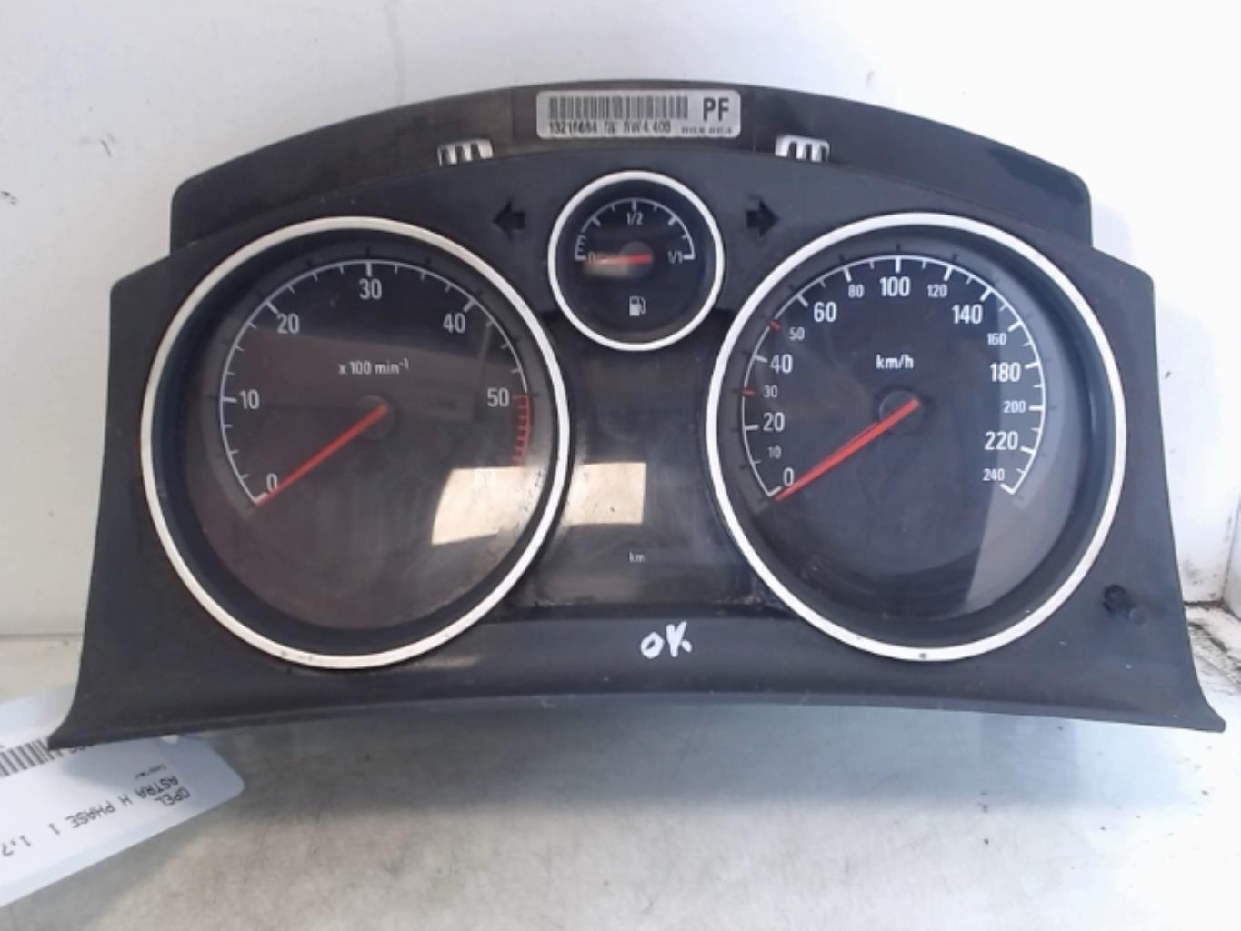 Compteur OPEL ASTRA H PHASE 1 Diesel - 1